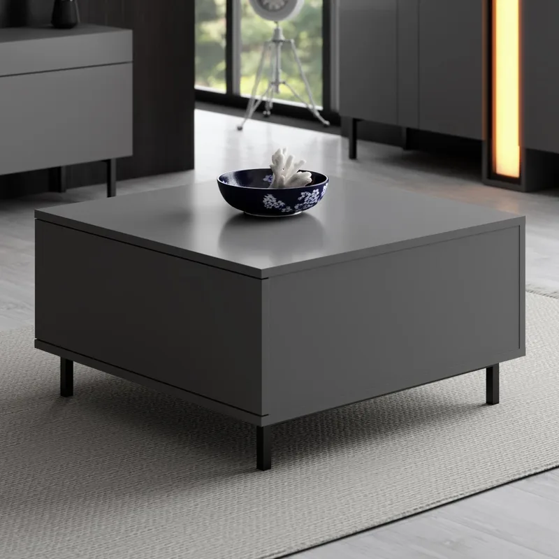 Djarhint Sofabord 75 cm - Antrasitt - Møbler - Bord - Sofabord