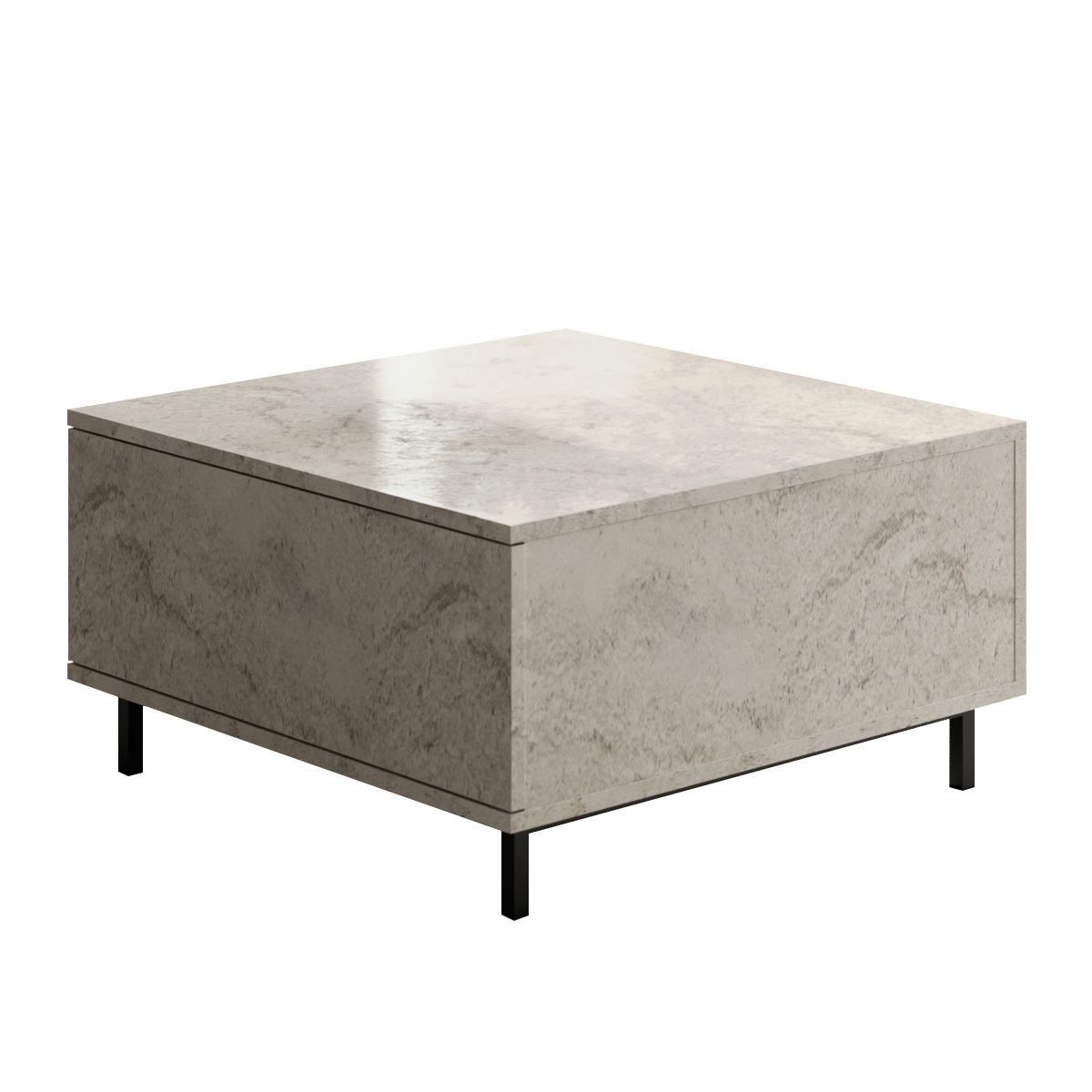 Djarhint Sofabord 75 cm - Travertin