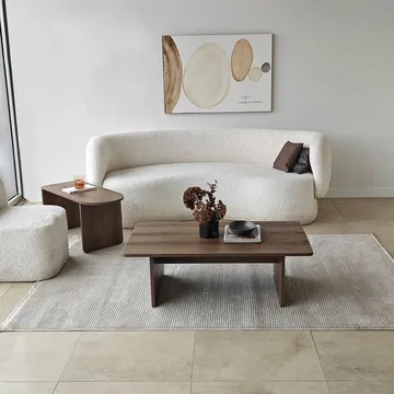 Djarhint Sofabordsett 82 cm - Bronse/valnøtt - Møbler - Bord - Sofabord