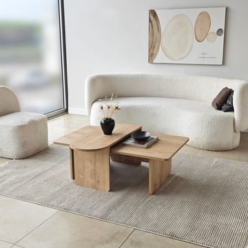 Djarhint Sofabordsett 82 cm - Bronze/Sapphire Oak - Møbler - Bord - Sofabord