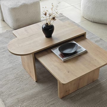 Djarhint Sofabordsett 82 cm - Bronze/Sapphire Oak - Møbler - Bord - Sofabord