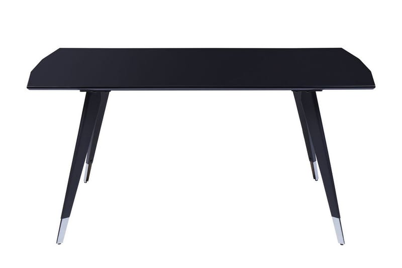 Dolbeau Spisebord 90x160 cm - Svart/Sølv - Møbler - Bord - Spisebord & kjøkkenbord