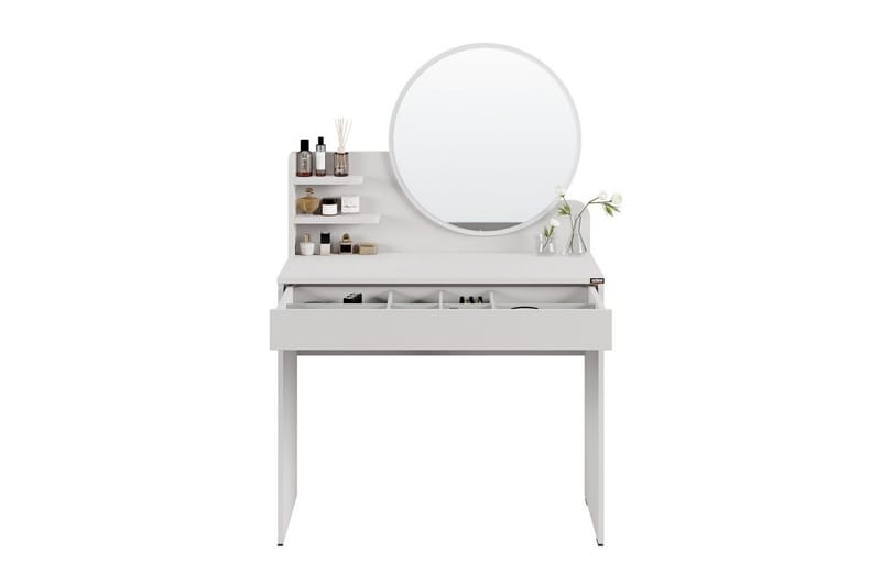 Dralen Sminkebord 90 cm - Taupe - Møbler - Bord - Sminkebord & toalettbord