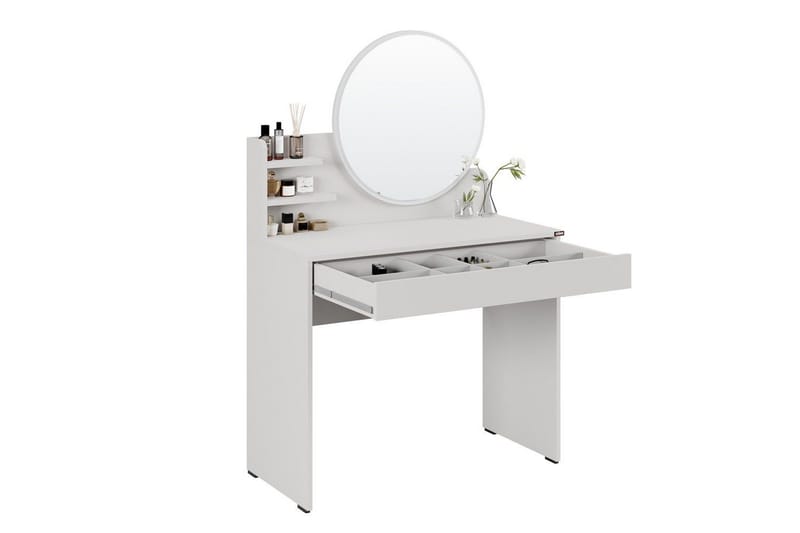 Dralen Sminkebord 90 cm - Taupe - Møbler - Bord - Sminkebord & toalettbord