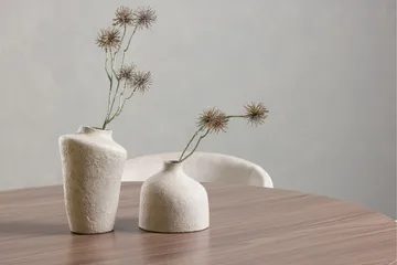 Durango Matgruppe 120 cm Rund med 4 Berit Stoler - Valnød - Møbler - Bord - Spisegrupper