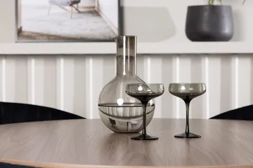 Durango rundt spisebord 120 cm med 4 Selma spisestoler - Møbler - Bord - Spisegrupper