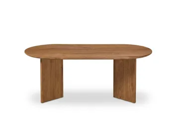 Edda Sofabord Ovalt 120 cm - Eik - Møbler - Bord - Sofabord