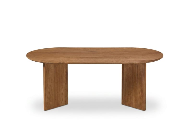 Edda Sofabord Ovalt 120 cm - Eik - Møbler - Bord - Sofabord