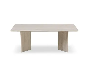 Edda Sofabord Rektangulært 120 cm - Hvitlasert eik - Møbler - Bord - Sofabord