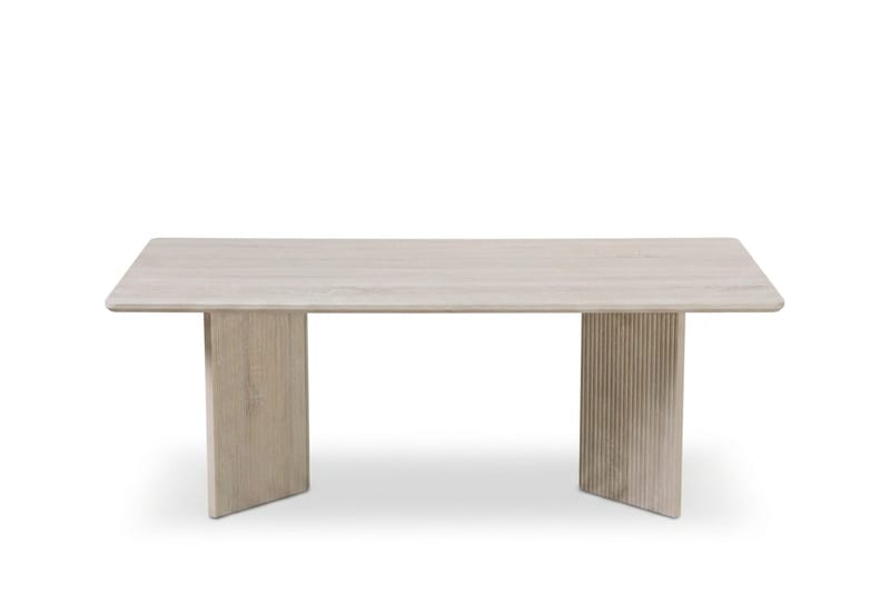 Edda Sofabord Rektangulært 120 cm - Hvitlasert - Møbler - Bord - Sofabord