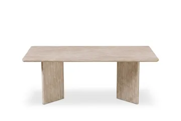 Edda Sofabord Rektangulært 120 cm - Travertin - Møbler - Bord - Sofabord