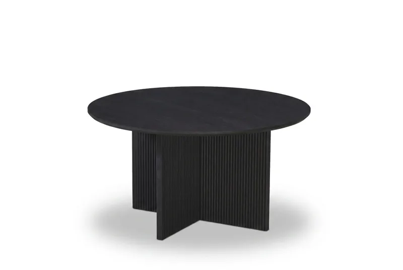 Edda Sofabord Rundt 85 cm - Svart - Møbler - Bord - Sofabord