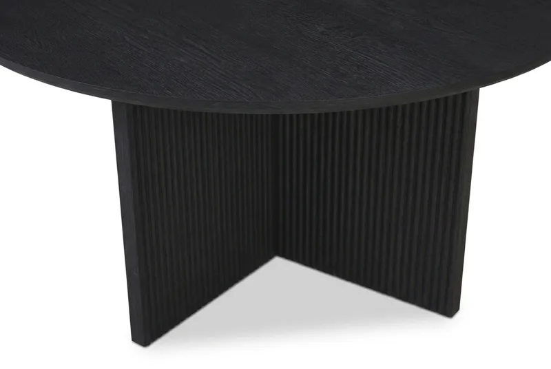 Edda Sofabord Rundt 85 cm - Svart - Møbler - Bord - Sofabord