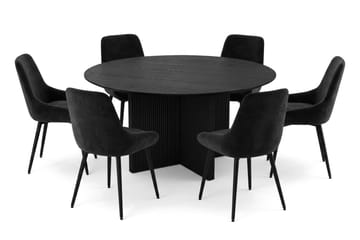 150 cm - Svartbeiset eik
