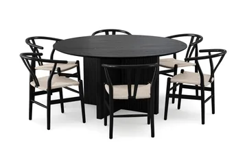 150 cm - Hvitbeiset eik