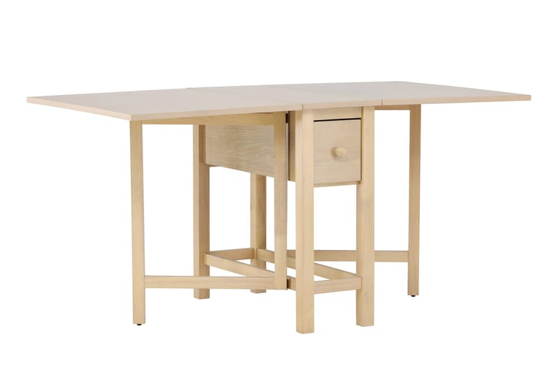 Edward klaffbord 150x80 cm - hvitvasket / - Møbler - Bord - Spisebord & kjøkkenbord
