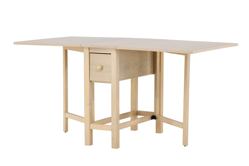 Edward Spisebord 110 cm Rektangulært - Hvitlasert - Møbler - Bord - Spisebord & kjøkkenbord