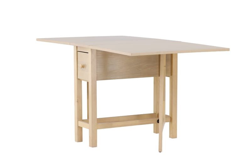 Edward Spisebord 110 cm Rektangulært - Hvitlasert - Møbler - Bord - Spisebord & kjøkkenbord