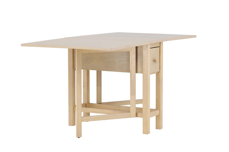 Edward Spisebord 110 cm Rektangulært - Hvitlasert - Møbler - Bord - Spisebord & kjøkkenbord
