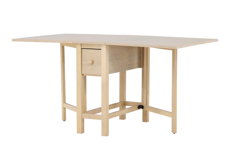 Edward Spisebord 110 cm Rektangulært - Hvitlasert - Møbler - Bord - Spisebord & kjøkkenbord