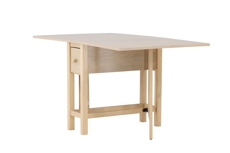 Edward Spisebord 110 cm Rektangulært - Hvitlasert - Møbler - Bord - Spisebord & kjøkkenbord