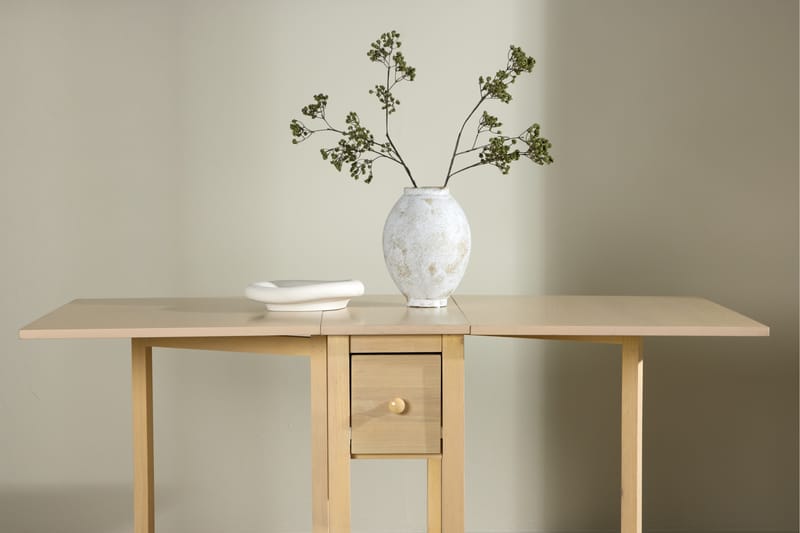Edward Spisebord 110 cm Rektangulært - Hvitlasert - Møbler - Bord - Spisebord & kjøkkenbord