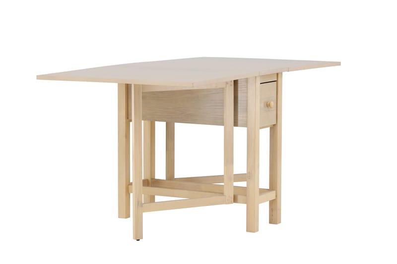 Edward Spisebord 110 cm Rektangulært - Hvitlasert - Møbler - Bord - Spisebord & kjøkkenbord