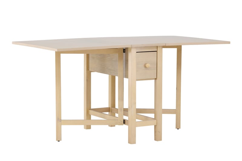 Edward Spisebord 110 cm Rektangulært - Hvitlasert - Møbler - Bord - Spisebord & kjøkkenbord
