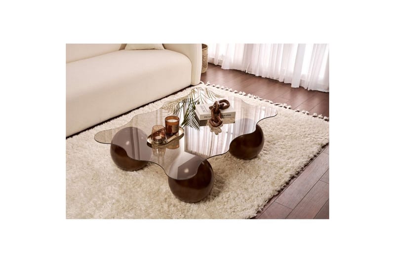 Elinville Sofabord 120 cm - Brun - Møbler - Bord - Sofabord