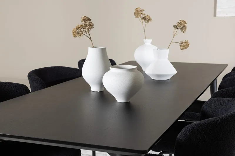 Ellis spisebord 230x85 cm med 6 Modesto spisestoler - Møbler - Bord - Spisegrupper