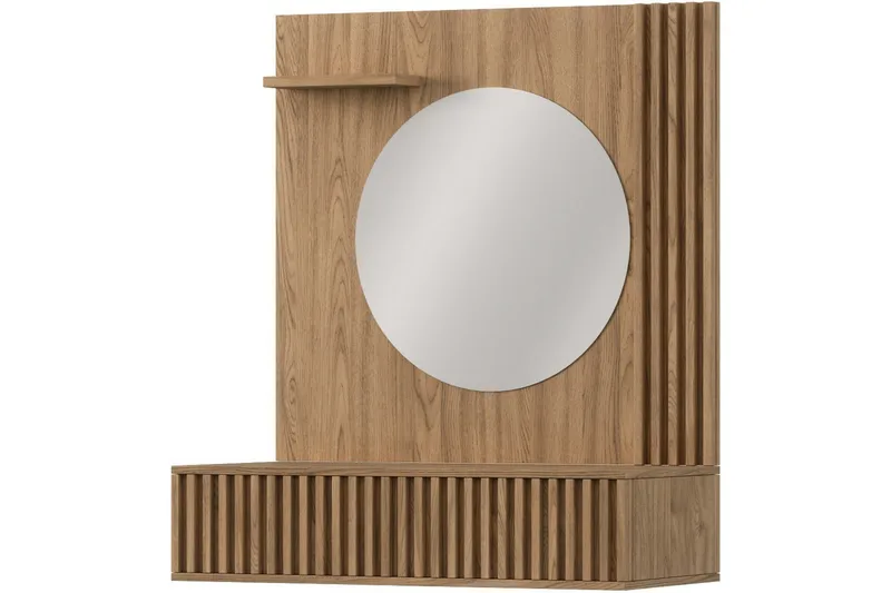 Entsian Sminkebord 85x40 cm, Brun