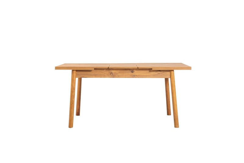 Ergene Spisegruppe 120 cm Rektangulær - Natur/Blå - Møbler - Bord - Spisegrupper