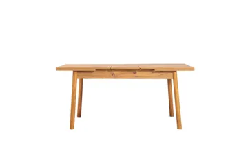 Ergene Spisegruppe 120 cm Rektangulær - Natur/Grå - Møbler - Bord - Spisegrupper
