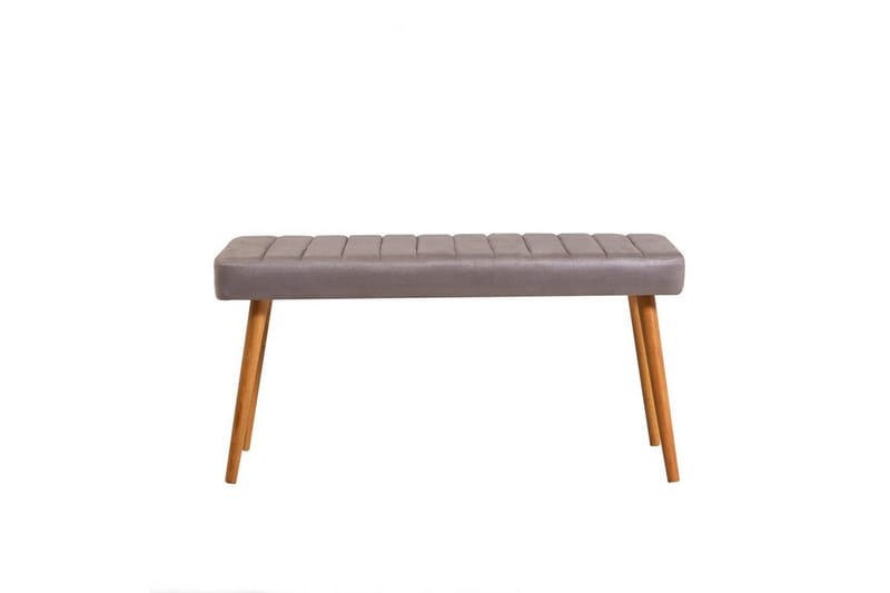 Ergene Spisegruppe 120 cm Rektangulær - Natur/Grå - Møbler - Bord - Spisegrupper