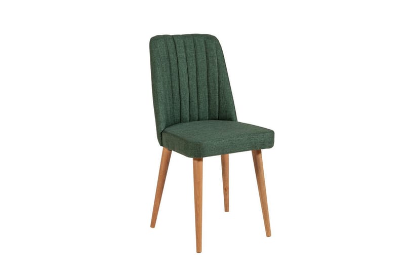 Ergene Spisegruppe 120 cm Rektangulær - Natur/Grønn - Møbler - Bord - Spisegrupper