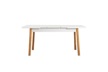 Ergene Spisegruppe 120 cm Rektangulær - Natur/Marineblå - Møbler - Bord - Spisegrupper
