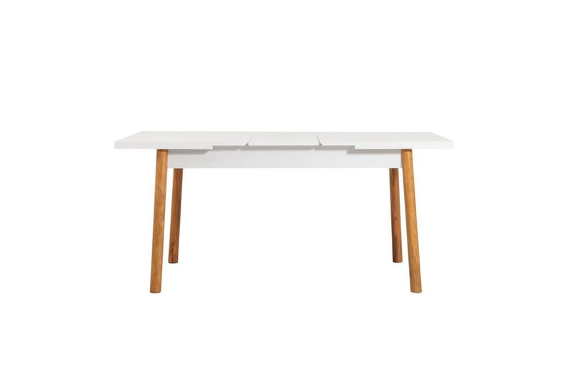 Ergene Spisegruppe 120 cm Rektangulær - Natur/Marineblå - Møbler - Bord - Spisegrupper