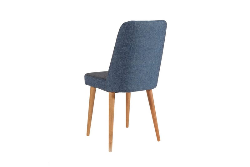 Ergene Spisegruppe 120 cm Rektangulær - Natur/Marineblå - Møbler - Bord - Spisegrupper