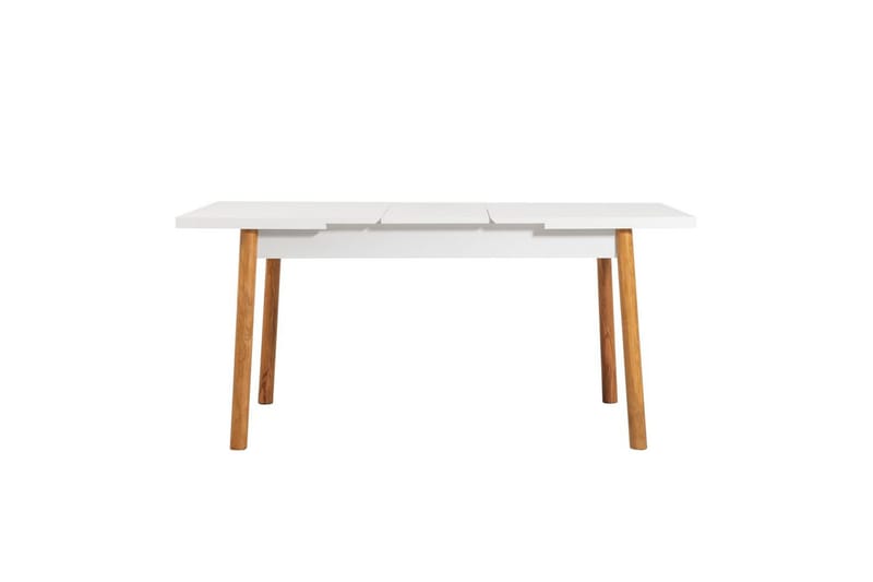 Ergene Spisegruppe 120 cm Rektangulær - Natur/Marineblå - Møbler - Bord - Spisegrupper