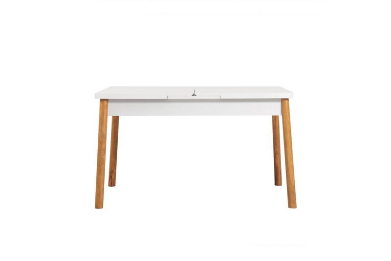 Ergene Spisegruppe 120 cm Rektangulær - Natur/Marineblå - Møbler - Bord - Spisegrupper