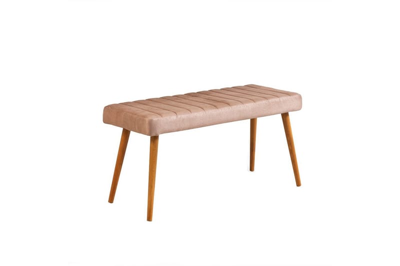 Ergene Spisegruppe 120 cm Rektangulær - Natur/Stein - Møbler - Bord - Spisegrupper