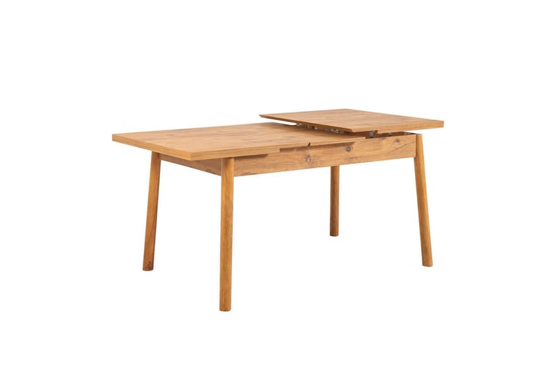 Ergene Spisegruppe 120 cm Rektangulær - Natur/Stein - Møbler - Bord - Spisegrupper