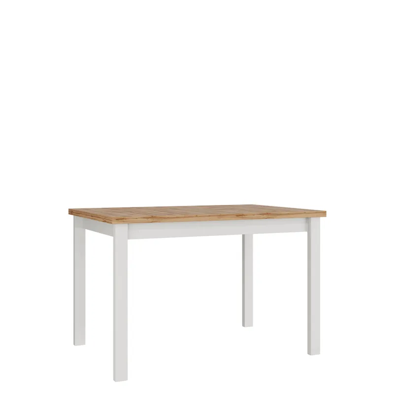 Ericka Spisebord 120 cm Rektangulær - Hvit/Brun - Møbler - Bord - Spisebord & kjøkkenbord