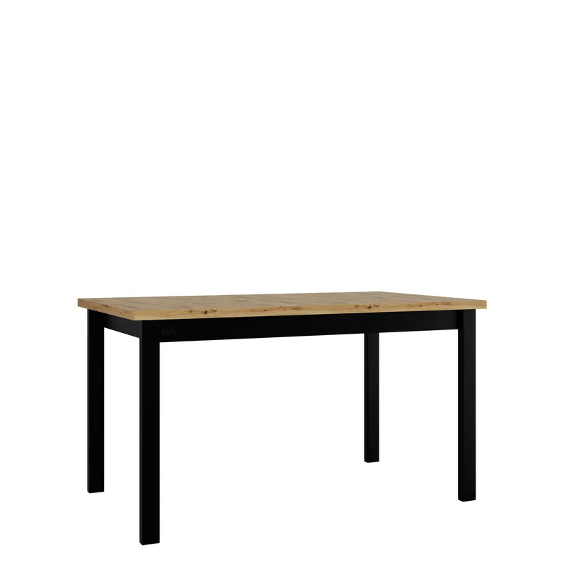 Ericka Spisebord 140 cm Rektangulær - Svart/Brun - Møbler - Bord - Spisebord & kjøkkenbord