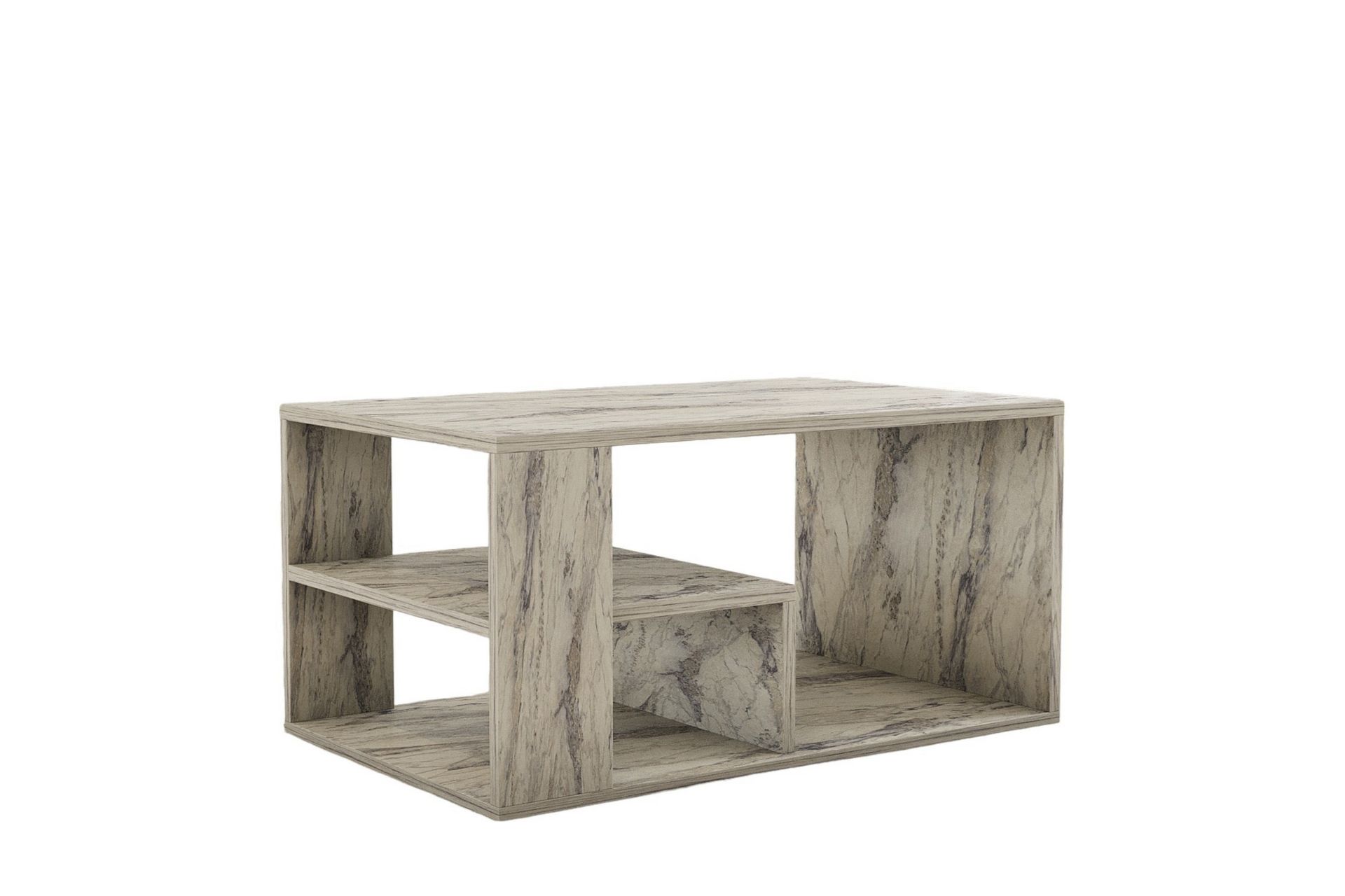 Eros Sofabord 80 cm - Hvit Marmor - Møbler - Bord - Sofabord