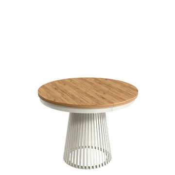 Erylan Spisebord rundt uttrekkbart 100-180 cm