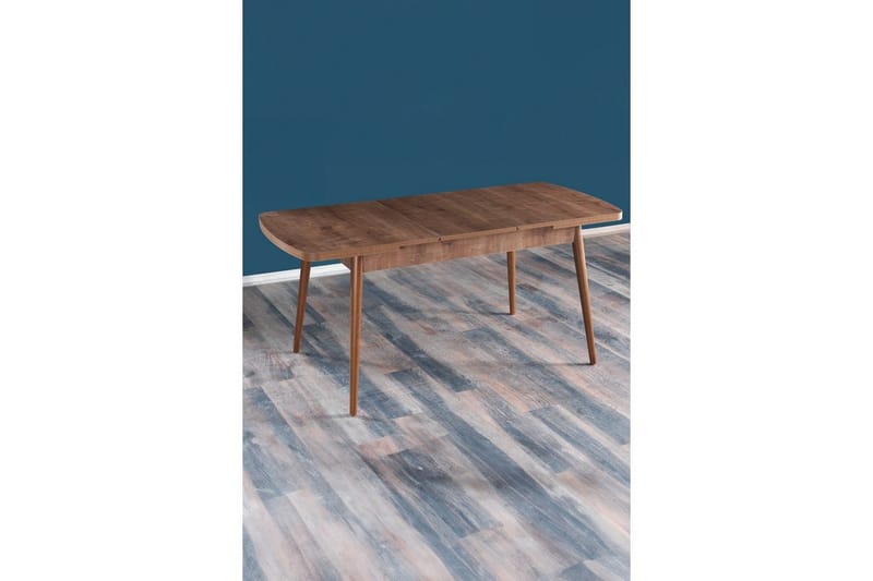 Evano Spisebord 132 cm Rektangulær - Valnøtt - Møbler - Bord - Spisebord & kjøkkenbord