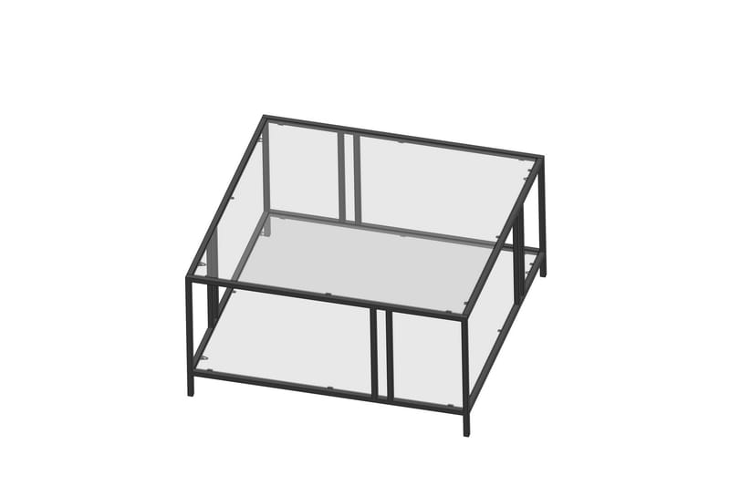 Ezer Sofabord 80 cm - Svart - Møbler - Bord - Sofabord