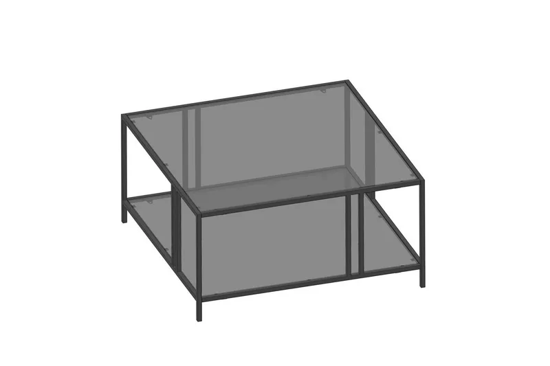 Ezer Stuebord 80 cm - Sort - Møbler - Bord - Sofabord