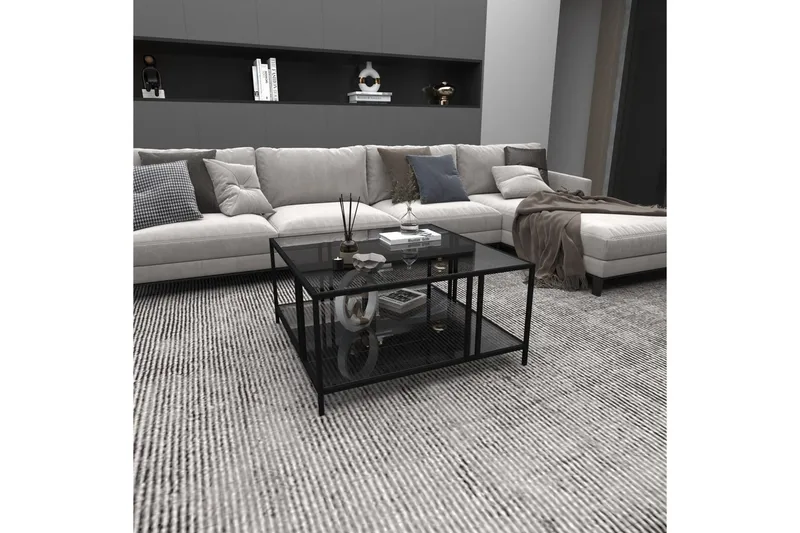 Ezer Stuebord 80 cm - Sort - Møbler - Bord - Sofabord